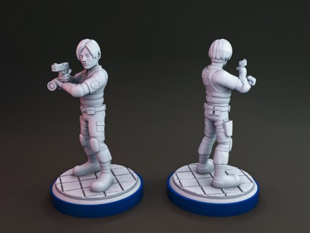 Classic heroes - Evil Remain Survivors miniatures