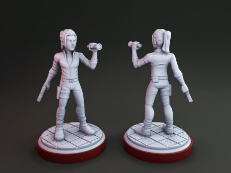Classic heroes - Evil Remain Survivors miniatures