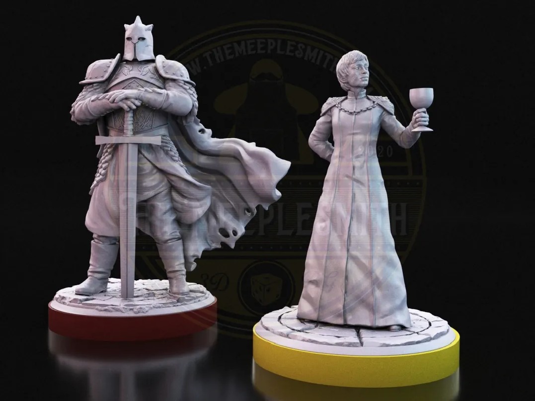 Valyra Thorne and Darian Voss Royal Court Set