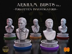 Lovecraft Investigators Busts Vol.4 – Los Investigadores Olvidados