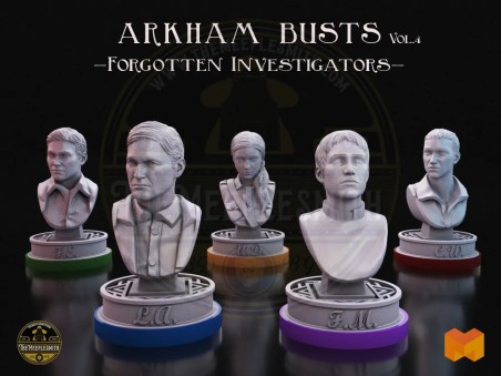 Lovecraft Investigators Busts Vol.4 – Los Investigadores Olvidados
