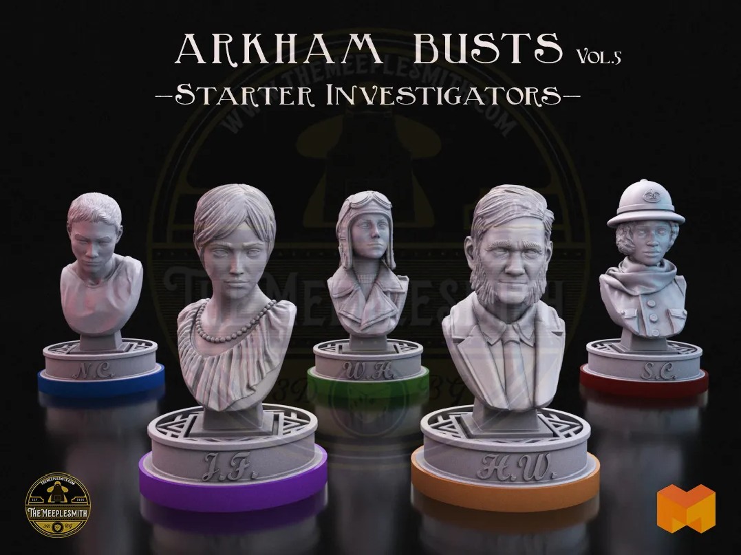 Lovecraft Investigators Busts Vol.5 – Investigadores de Inicio