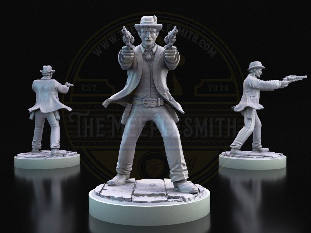 Doc Holliday Sidekick – Compatible con Unmatched (Compañero de Wyatt Earp)