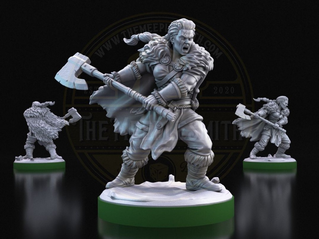 Astrid, The Female Barbarian