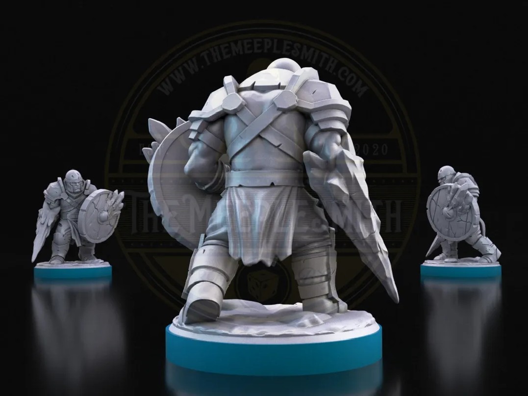 Frost Bound Thrall con Escudo, Zombi de Hielo