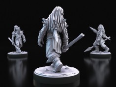 Frost Bound Thrall con Lanza, Zombi de Hielo 2
