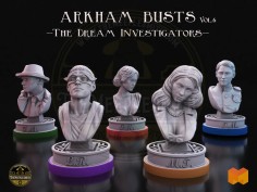 Lovecraft Investigators Busts Vol.6 – Dream Eaters Investigators
