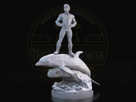 Capitán Coral - Miniatura Inspirada en El Profundo de The Boys