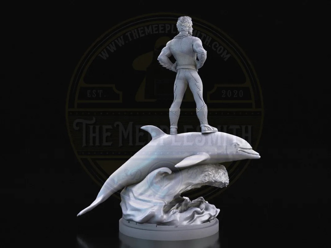Capitán Coral - Miniatura Inspirada en El Profundo de The Boys