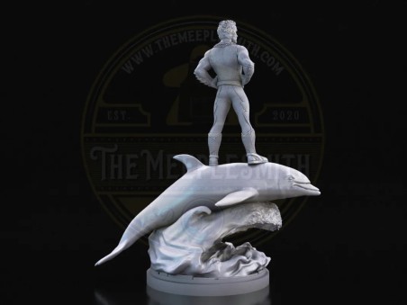 Capitán Coral - Miniatura Inspirada en El Profundo de The Boys