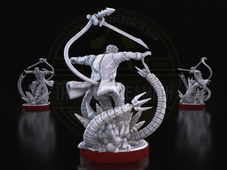 Teleportador Sombrío X - Miniatura Inspirada en Nightcrawler de Marvel