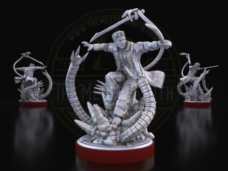 Teleportador Sombrío X - Miniatura Inspirada en Nightcrawler de Marvel