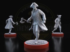 Pack de Sidekicks Espías de George Washington – Compatible con Unmatched: Stars & Stripes 2
