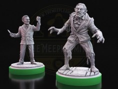 Dr. Jekyll y Sidekick Mr. Hyde – Compatible con Unmatched: Cobble & Fog
