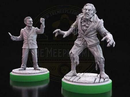 Dr. Jekyll y Sidekick Mr. Hyde – Compatible con Unmatched: Cobble & Fog
