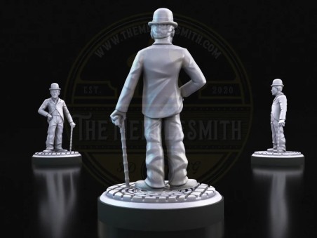 Charlie Chaplin, Marilyn Monroe & Audrey Hepburn Miniature Set