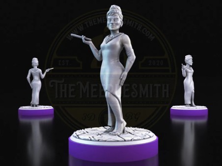 Charlie Chaplin, Marilyn Monroe & Audrey Hepburn Miniature Set