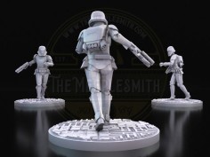 Soldado de Asalto con Propulsor – Vanguardia de la Primera Orden (Pose de Avance) 2