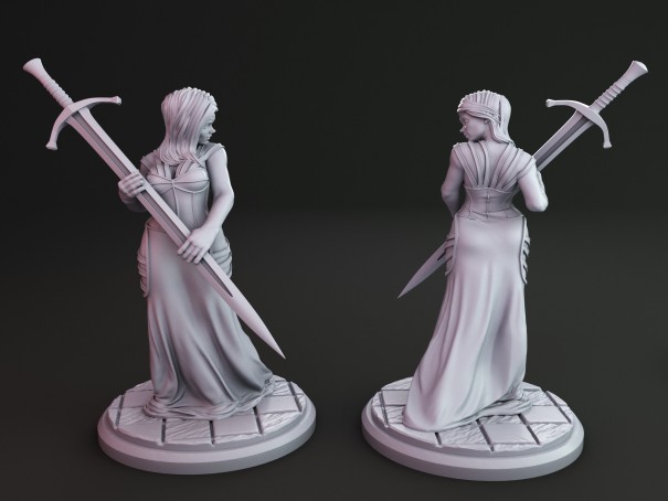 Miniatura de Fantasy Woman "Serena"