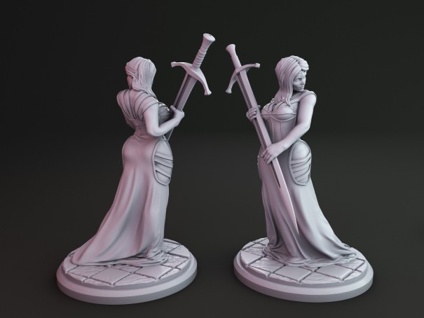 Miniatura de Fantasy Woman "Serena"