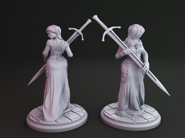 Miniatura de Fantasy Woman "Serena"