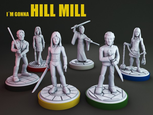 Hill Mill miniature