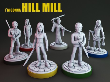 Miniatura de Molino en la Colina