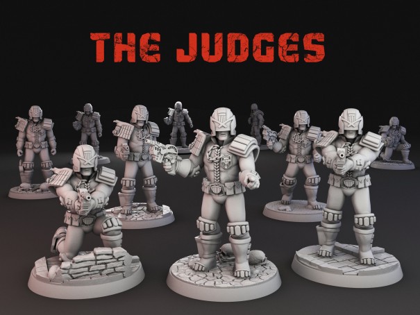 The Judges miniatures