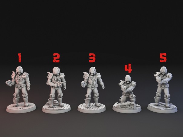 The Judges miniatures