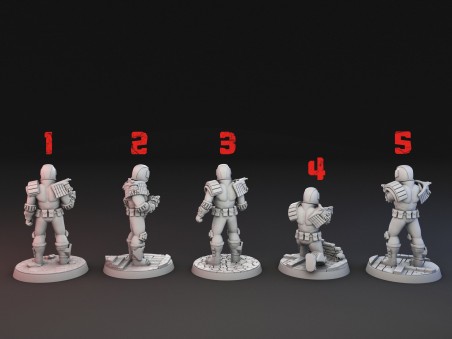 The Judges miniatures