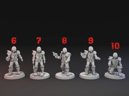 The Judges miniatures