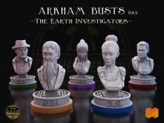 Lovecraft Investigator Busts Vol.9 – Investigadores de Confines de la Tierra