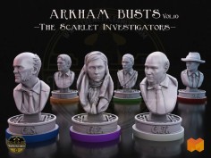 Lovecraft Investigator Busts Vol.10 – The Keys Investigators