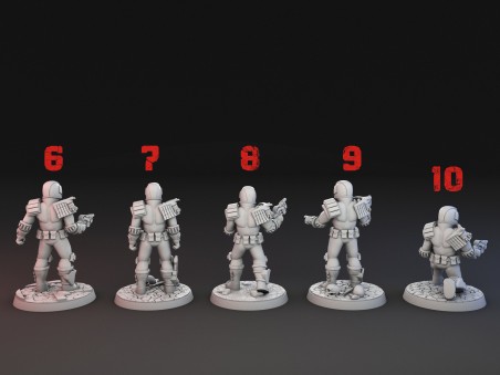 The Judges miniatures