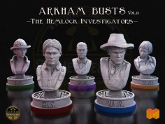Lovecraft Investigator Busts Vol.11 – Investigadores del valle de la Cicuta