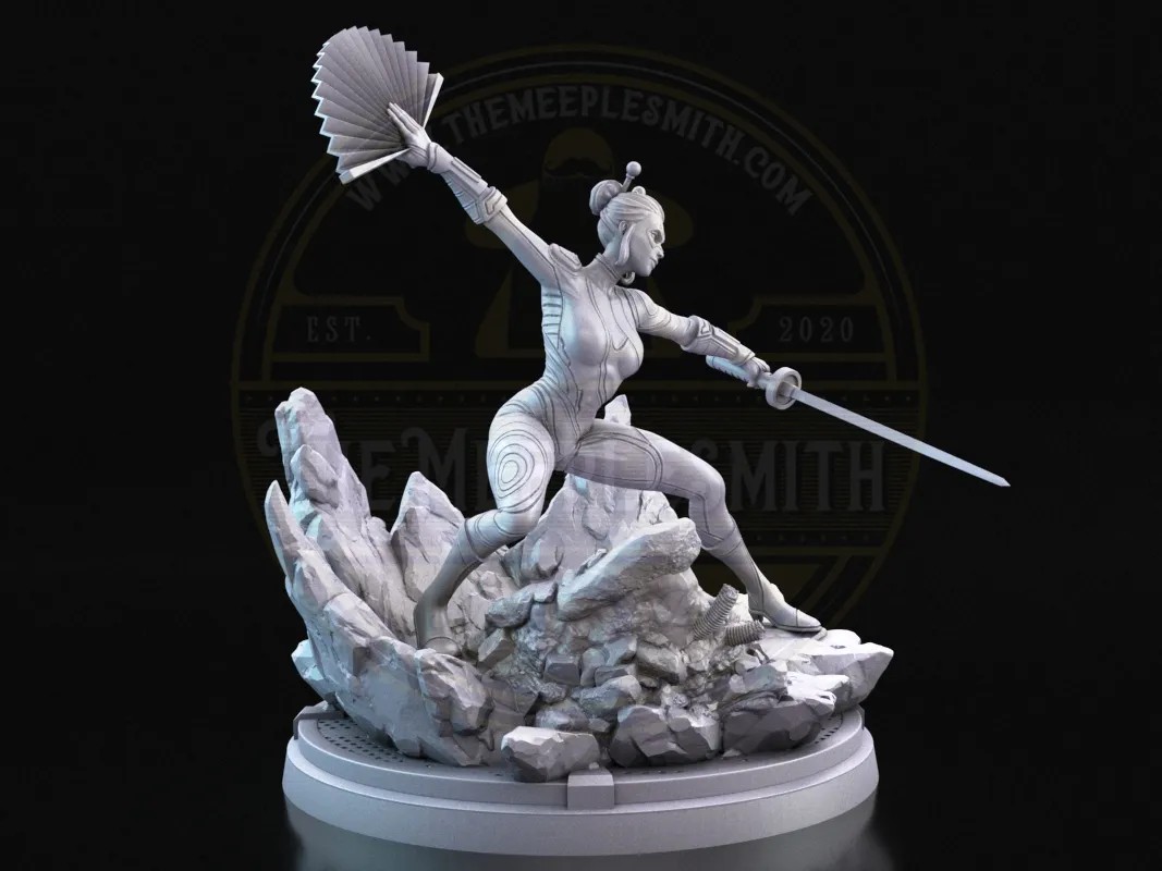Miniatura Inspirada en Lady Bullseye