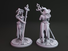 Miniatura de Fantasy Woman "Olaya" 2