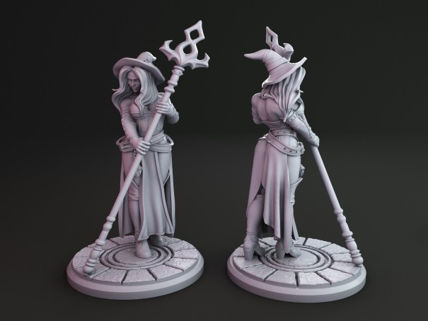 Miniatura de Fantasy Woman "Olaya"