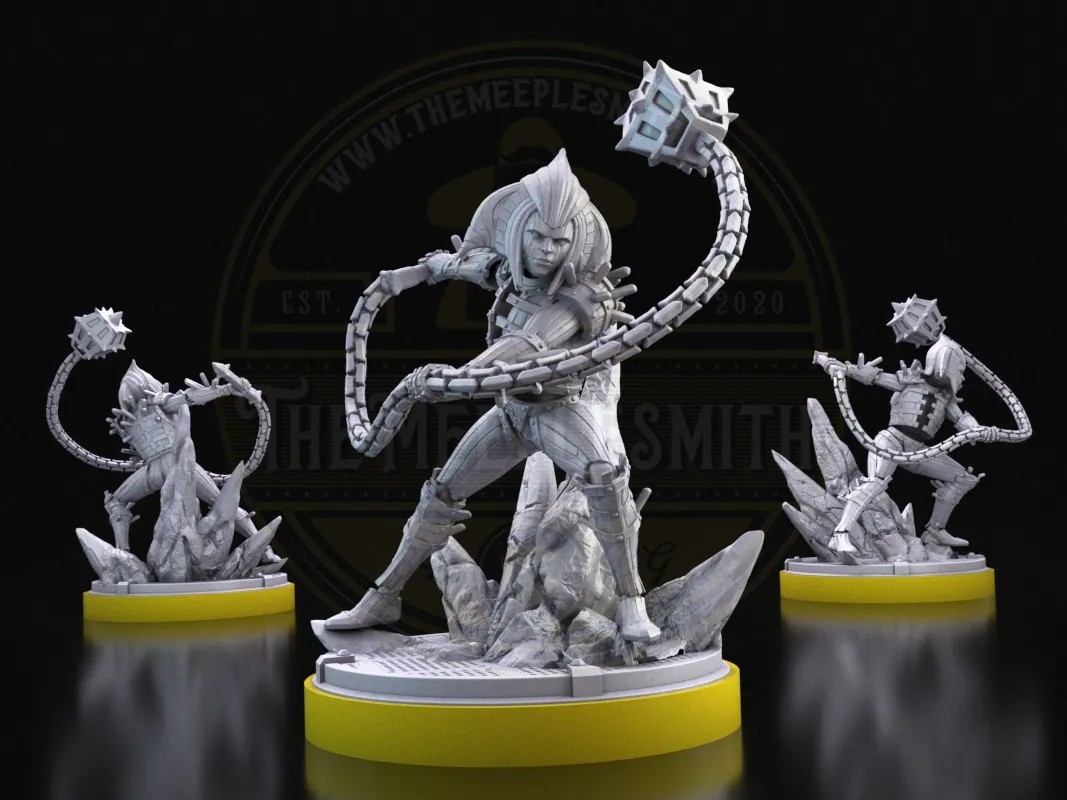 Chain Mace Warrior