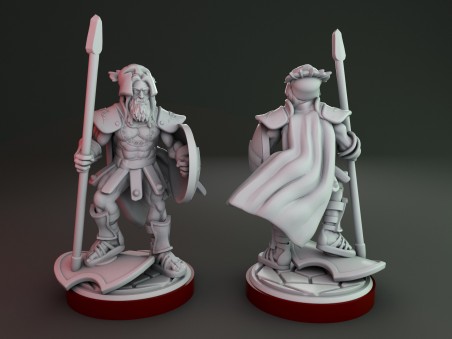 King Leonidas miniature