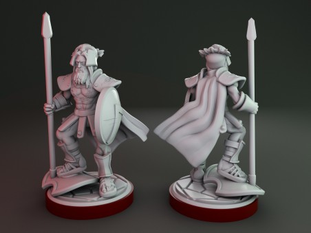 King Leonidas miniature