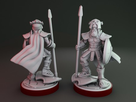 King Leonidas miniature