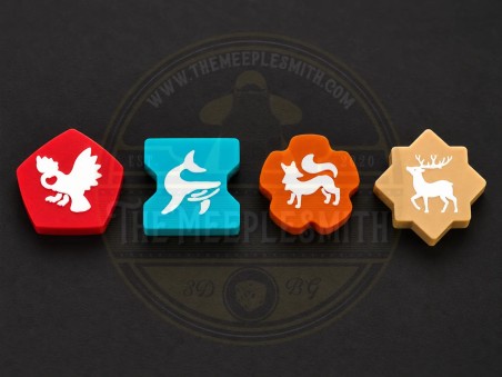 Rebirth - Player Score Tokens Compatible with Rebirth – Set of 4