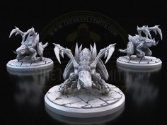 Brood Stalkers – Alien Creature Miniatures