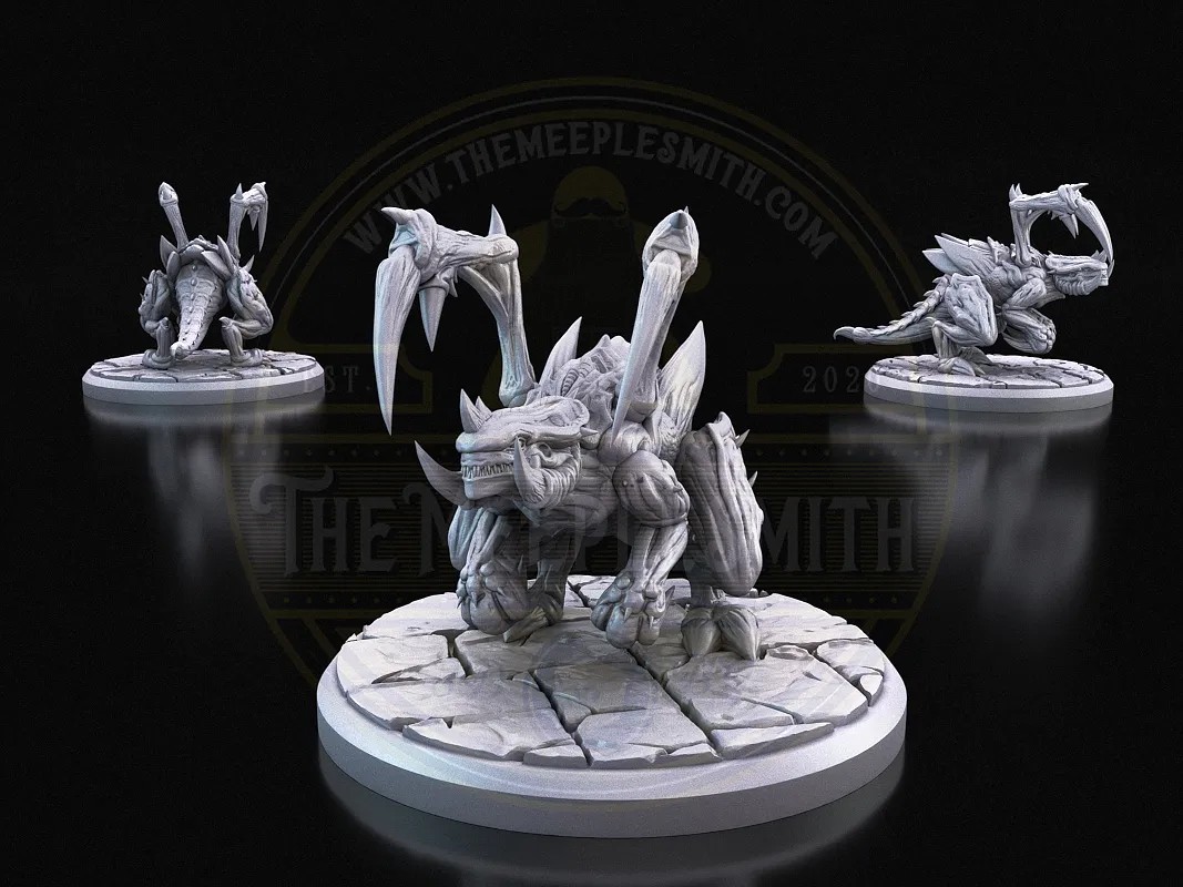 Brood Stalkers – Alien Creature Miniatures