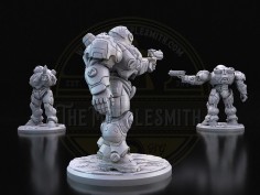 Frontier Marine 1 – Sci-Fi Armored Soldier Miniature 2