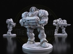 Frontier Marine 2 – Sci-Fi Armored Soldier Miniature