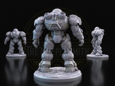 copy ofFrontier Marine 2 – Sci-Fi Armored Soldier Miniature Debido a sus voluminosas armaduras y mayores proporciones, estas m 2
