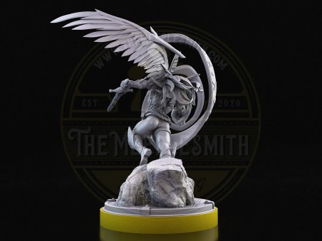 Celestial Spear – Winged Warrior Miniature