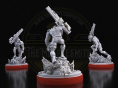 Cybernetic Enforcer – Miniatura de Cíborg Futurista 2